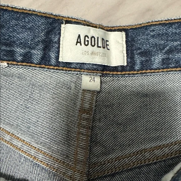 Agolde Denim Wide-Leg Jeans - Picture 9 of 13
